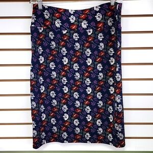 Floral pencil skirt 2x LLR